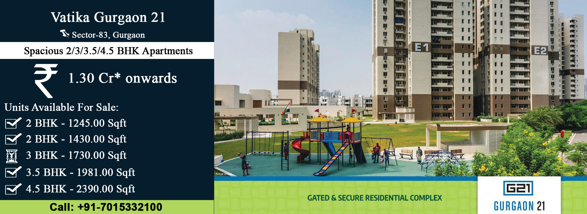 Gurgaon-21, Sec-83, Gurgaon