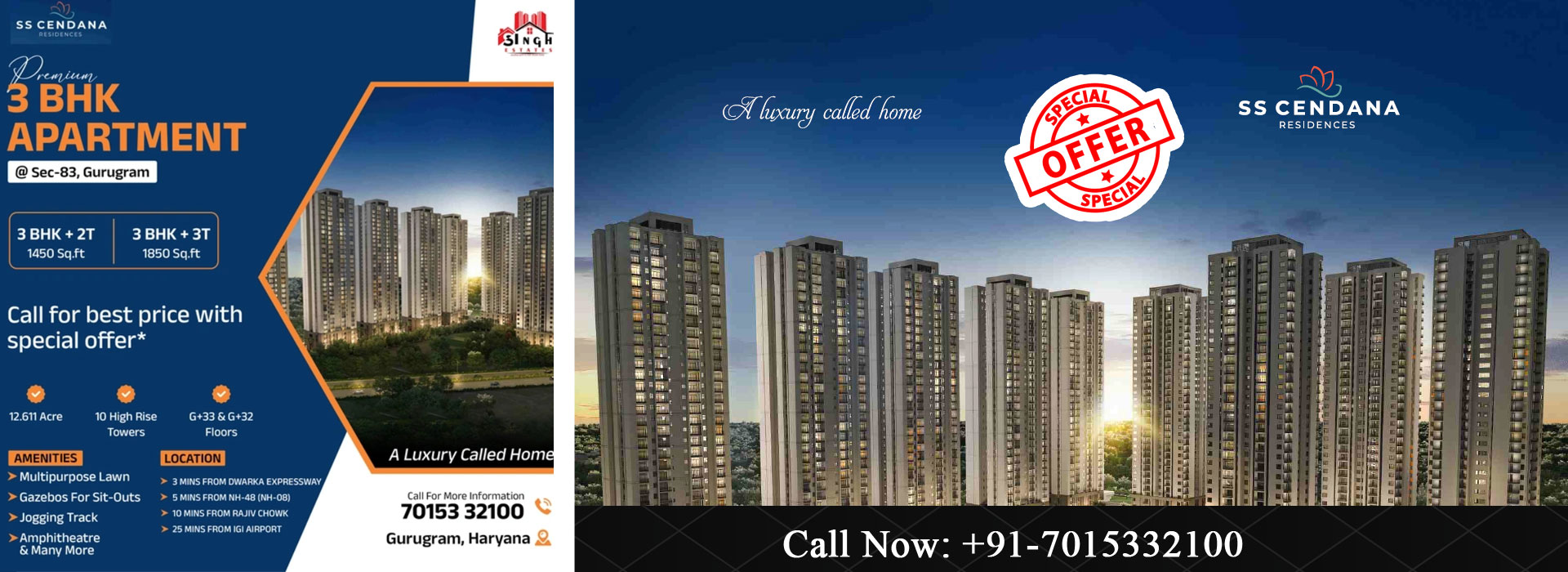 SS Cendana Sector-83, Gurgaon