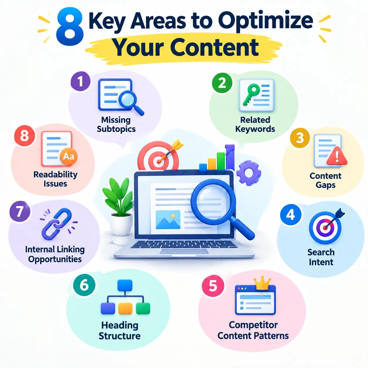 8 Key Areas to Optimize Content